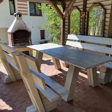 Agro Breza Dom Z Kominkiem 80 Metrow Od Jeziora - Sauna, Balia Ogrodowa Lipusz