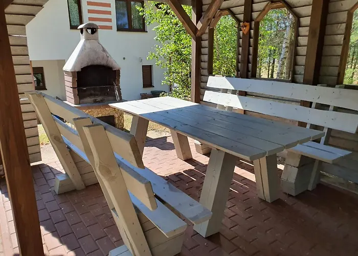 Agro Breza Dom Z Kominkiem 80 Metrow Od Jeziora - Sauna, Balia Ogrodowa Lipusz