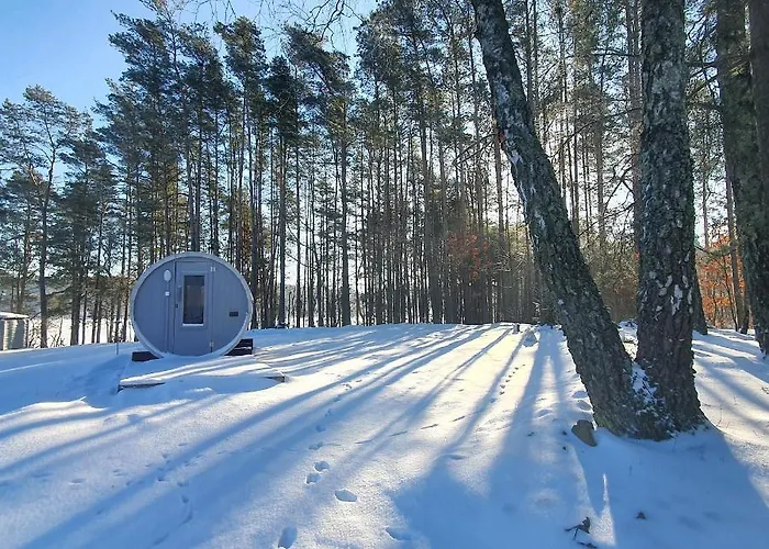 Agro Breza Dom Z Kominkiem 80 Metrow Od Jeziora - Sauna, Balia Ogrodowa Vila Lipusz