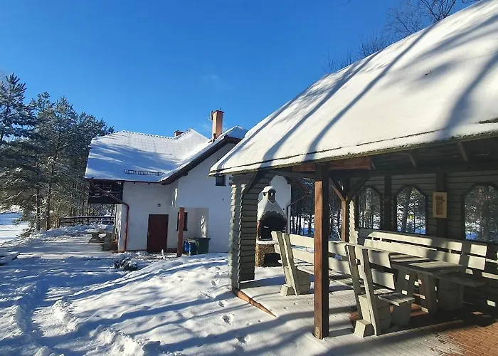 Vila Agro Breza Dom Z Kominkiem 80 Metrow Od Jeziora - Sauna, Balia Ogrodowa *