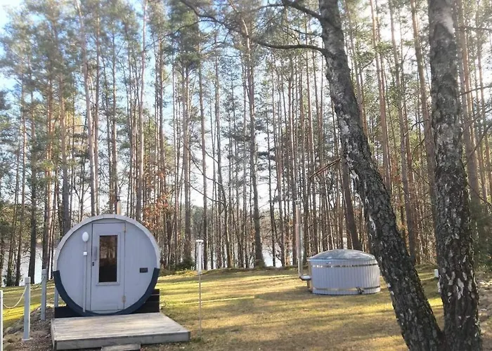 Vila Agro Breza Dom Z Kominkiem 80 Metrow Od Jeziora - Sauna, Balia Ogrodowa