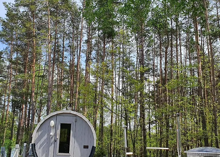 Agro Breza Dom Z Kominkiem 80 Metrow Od Jeziora - Sauna, Balia Ogrodowa Vila