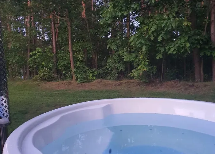 Agro Breza Dom Z Kominkiem 80 Metrow Od Jeziora - Sauna, Balia Ogrodowa