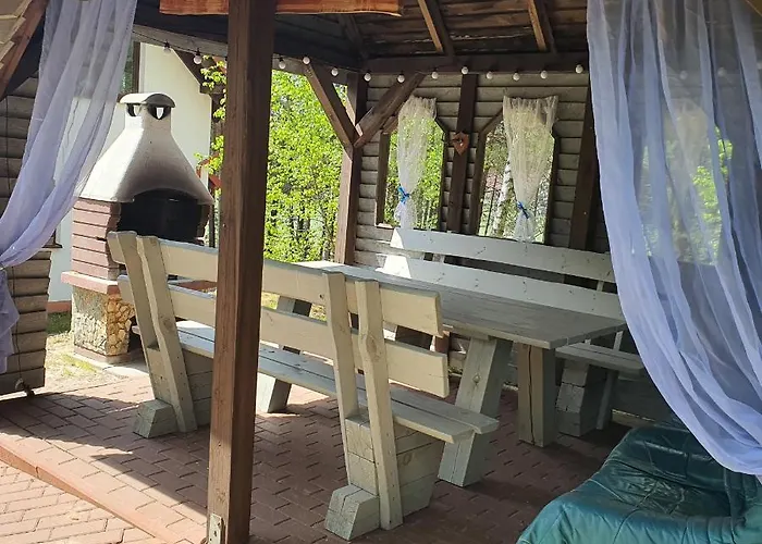 Agro Breza Dom Z Kominkiem 80 Metrow Od Jeziora - Sauna, Balia Ogrodowa Vila