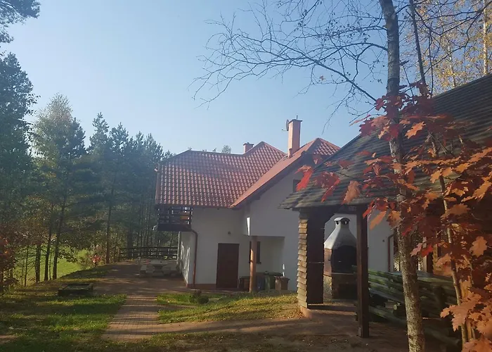 Agro Breza Dom Z Kominkiem 80 Metrow Od Jeziora - Sauna, Balia Ogrodowa Lipusz